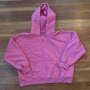 American Eagle Pink Oversized Sweatshirt